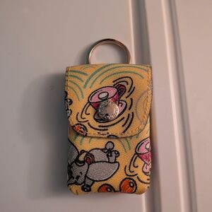 Dooney & Bourke Multicolor Key & Card Holder